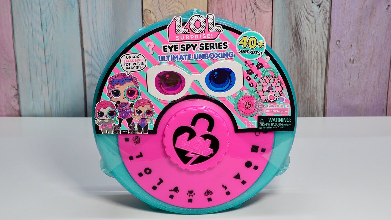 LOL Surprise Eye Spy Series Ultimate Unboxing