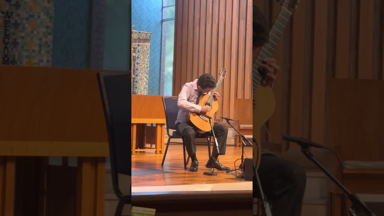 Performance at the 2023 Houston Classical Guitar Festival