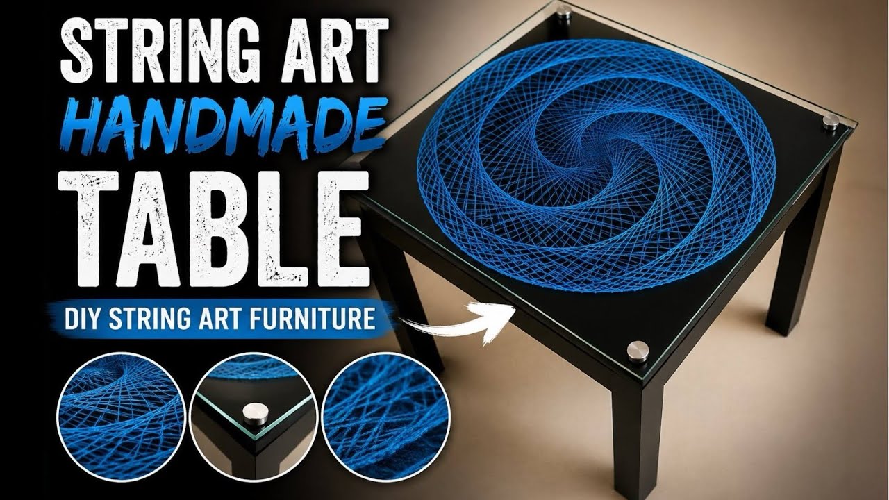String Art Handmade Table 5