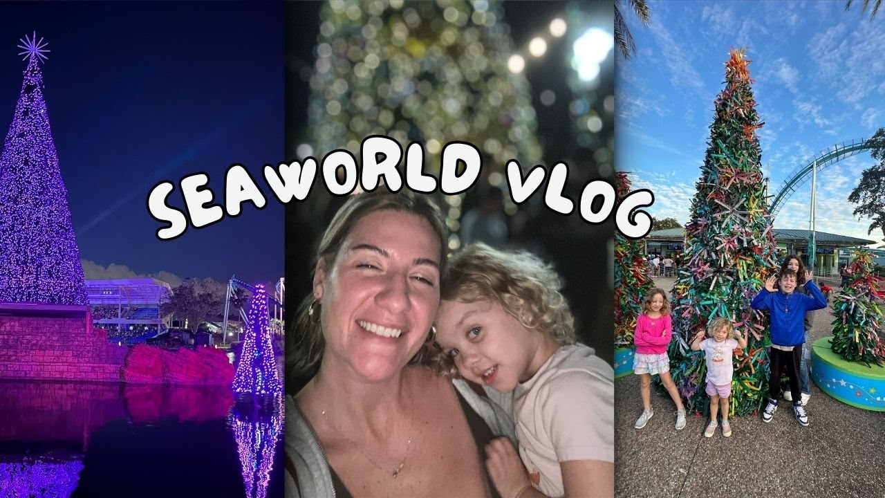 A QUICK little trip to a CROWDED Seaworld as Orlando Locals