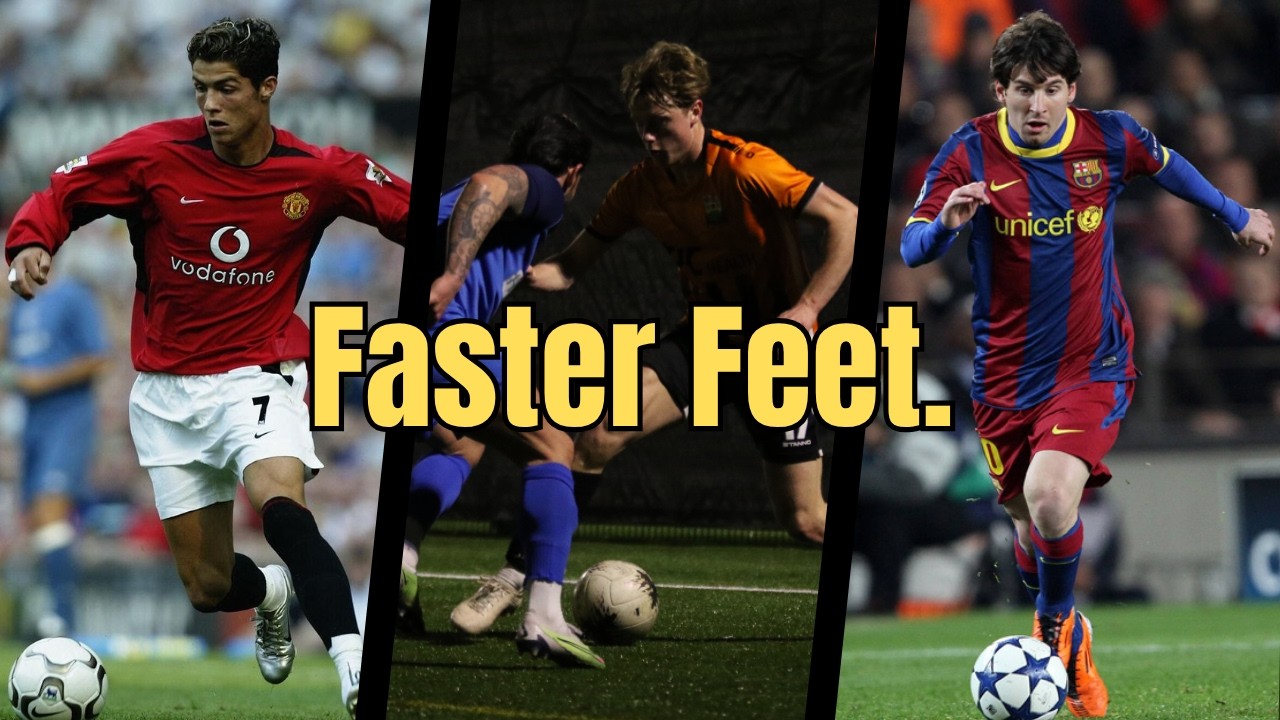 3 BEST footwork Drills for FAST FEET