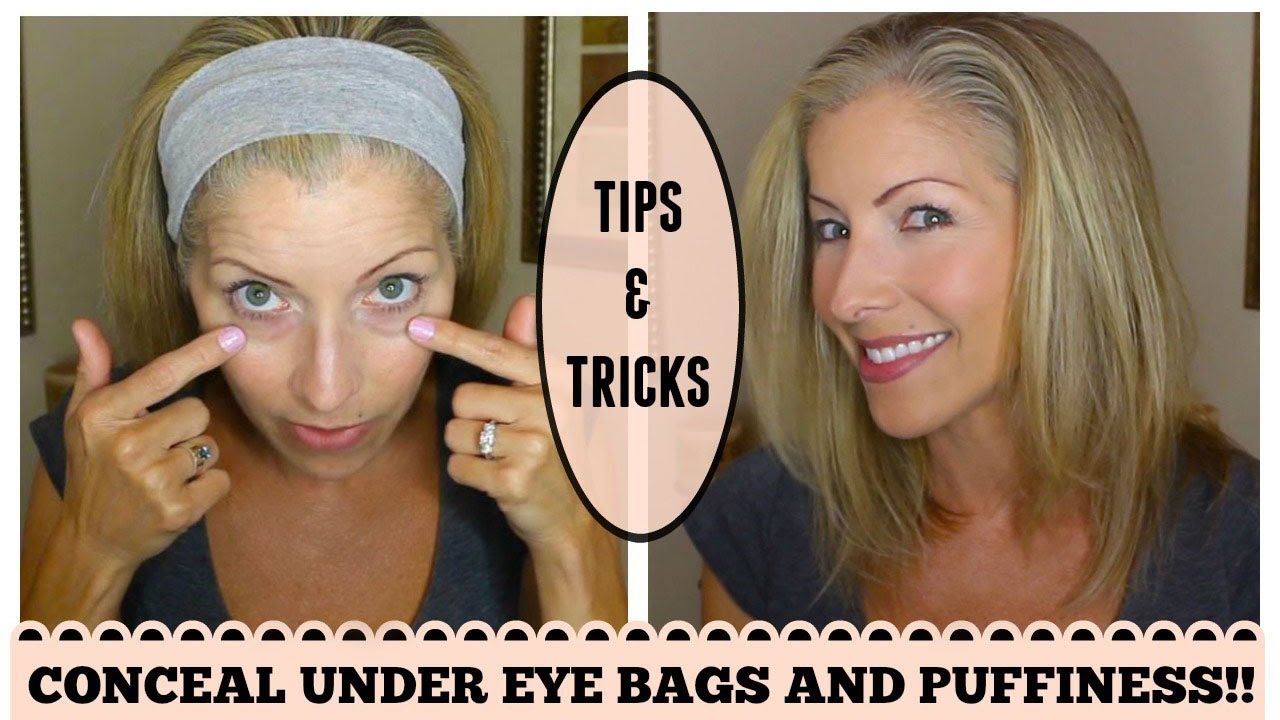 Look Younger! How to Conceal Under Eye Bags and Discoloration for Mature Skin