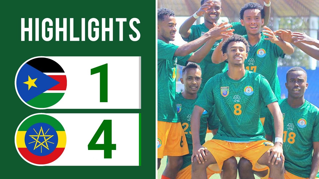 SOUTH SUDAN vs ETHIOPIA | EXTENDED HIGHLIGHTS | CECAFA U17 AFCON QUALIFIER&lrm; 2025
