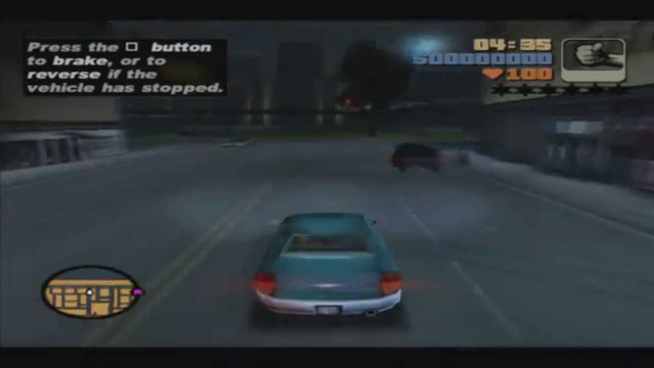 Grand Theft Auto 3 PS2 Intro & Mission #1 Give Me Liberty