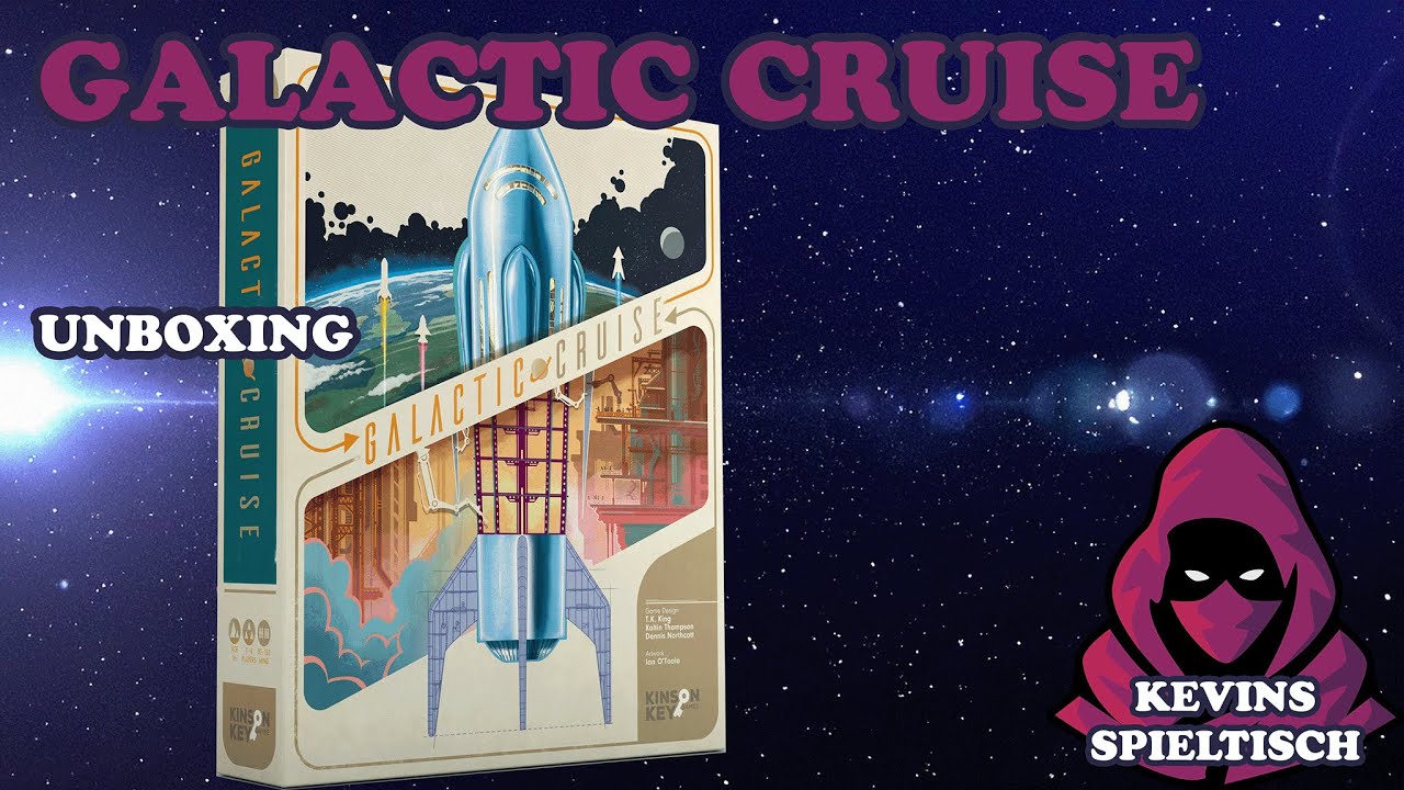 Galactic Cruise von PD Verlag &ndash; Alles drin f&uuml;r den Space-Trip? | Unboxing