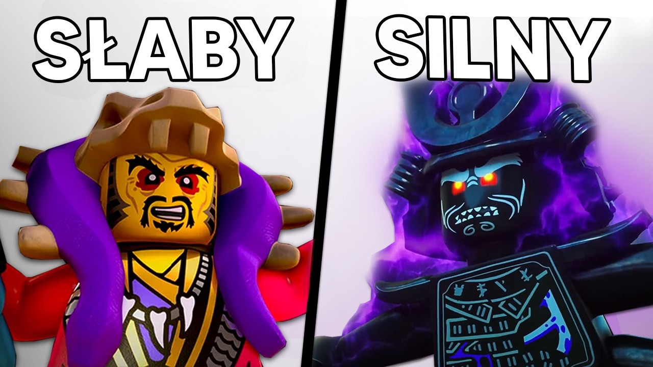 KT&Oacute;RY ZŁOCZYŃCA z NINJAGO był NAJSILNIEJSZY?