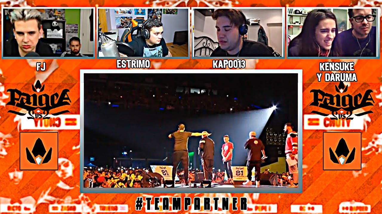 ASÍ VIVÍ LA FINAL DE PANGEA... | ACZINO x CHUTY vs CACHA x DOMINIC | REACCIÓN EN VIVO - #TEAMPARTNER