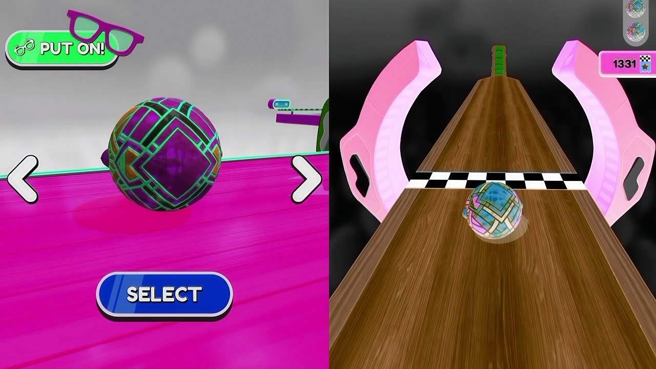 📛🌝Going Balls, SpeedRun Vs Reverse Video Gameplay Part 462