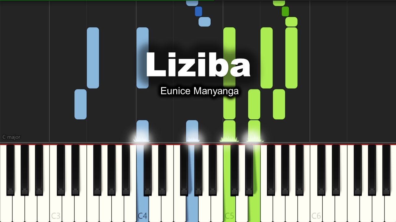 Eunice Manyanga - Liziba | EASY PIANO TUTORIAL BY Extreme Midi