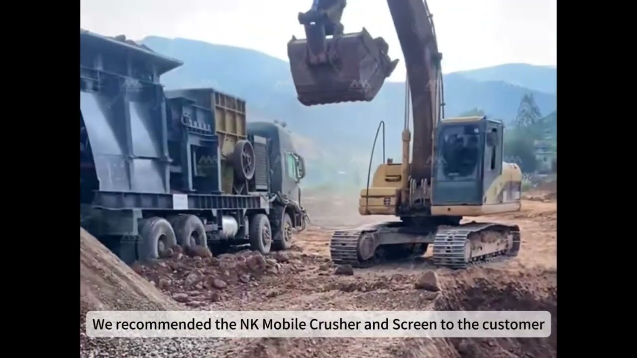 NK Mobile Crusher and Screen to the customer-convenient movement and quick installation solution