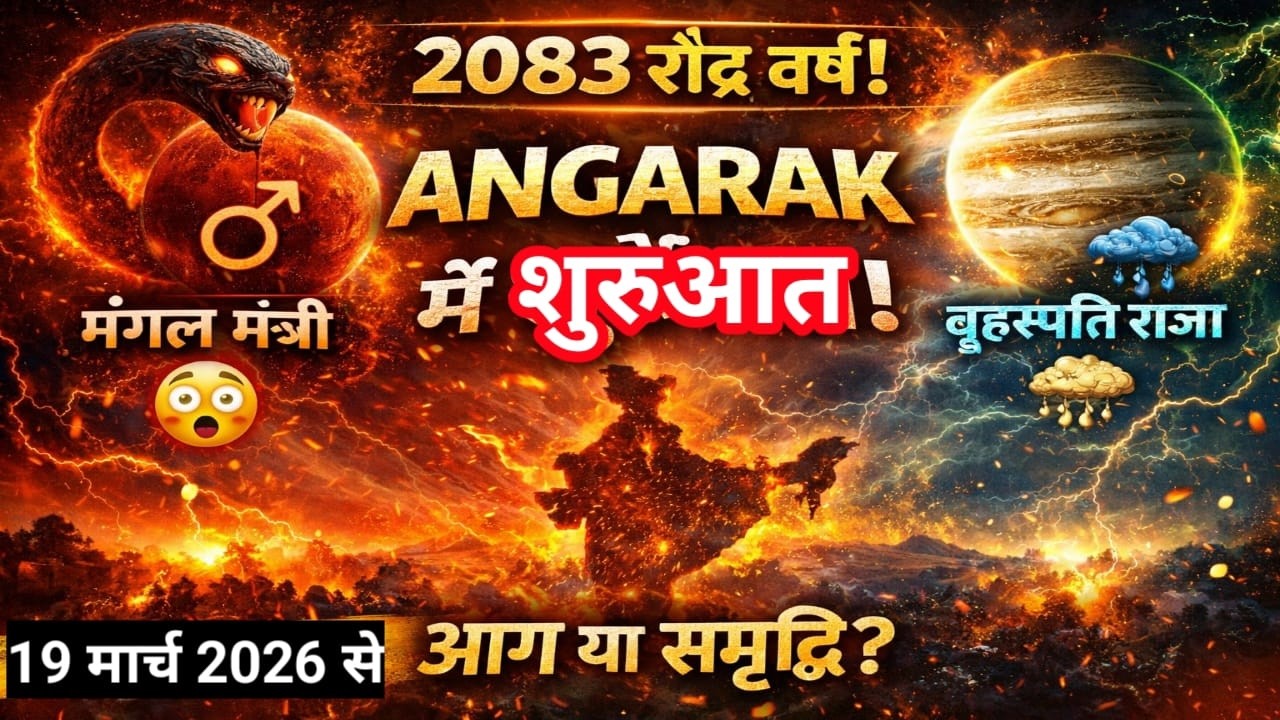 🔥 विक्रम संवत 2083 (रौद्र वर्ष) मोदीजी और रौद्र आमने-सामने?