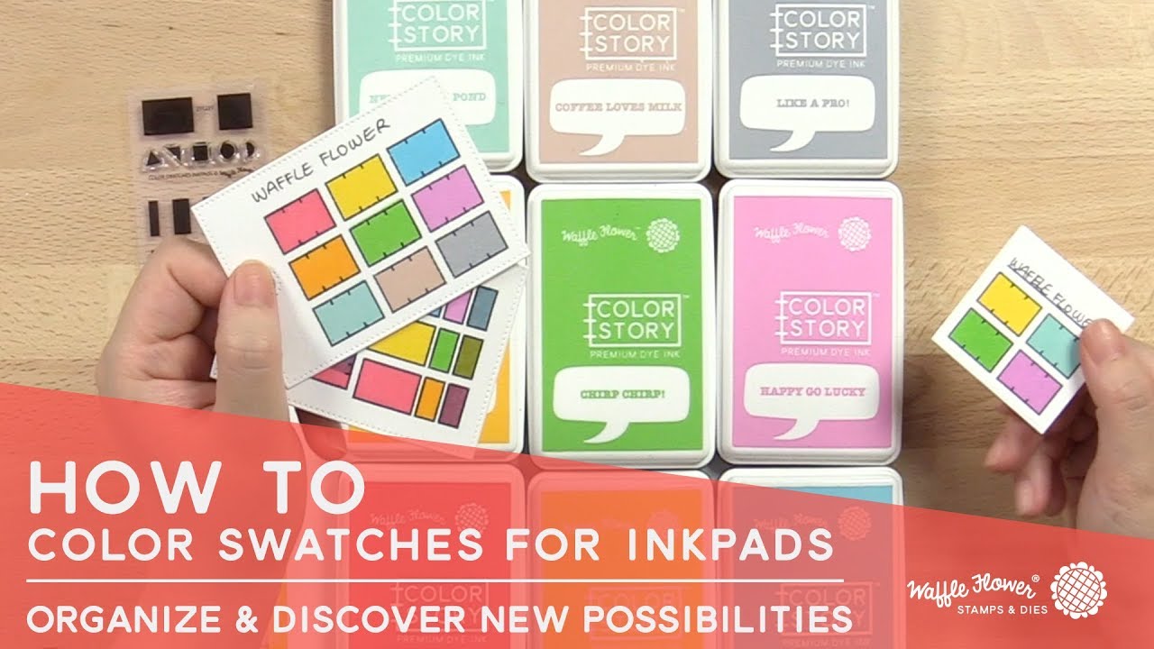 How to Use Color Swatches for Inkpads Stamp Set - Nina