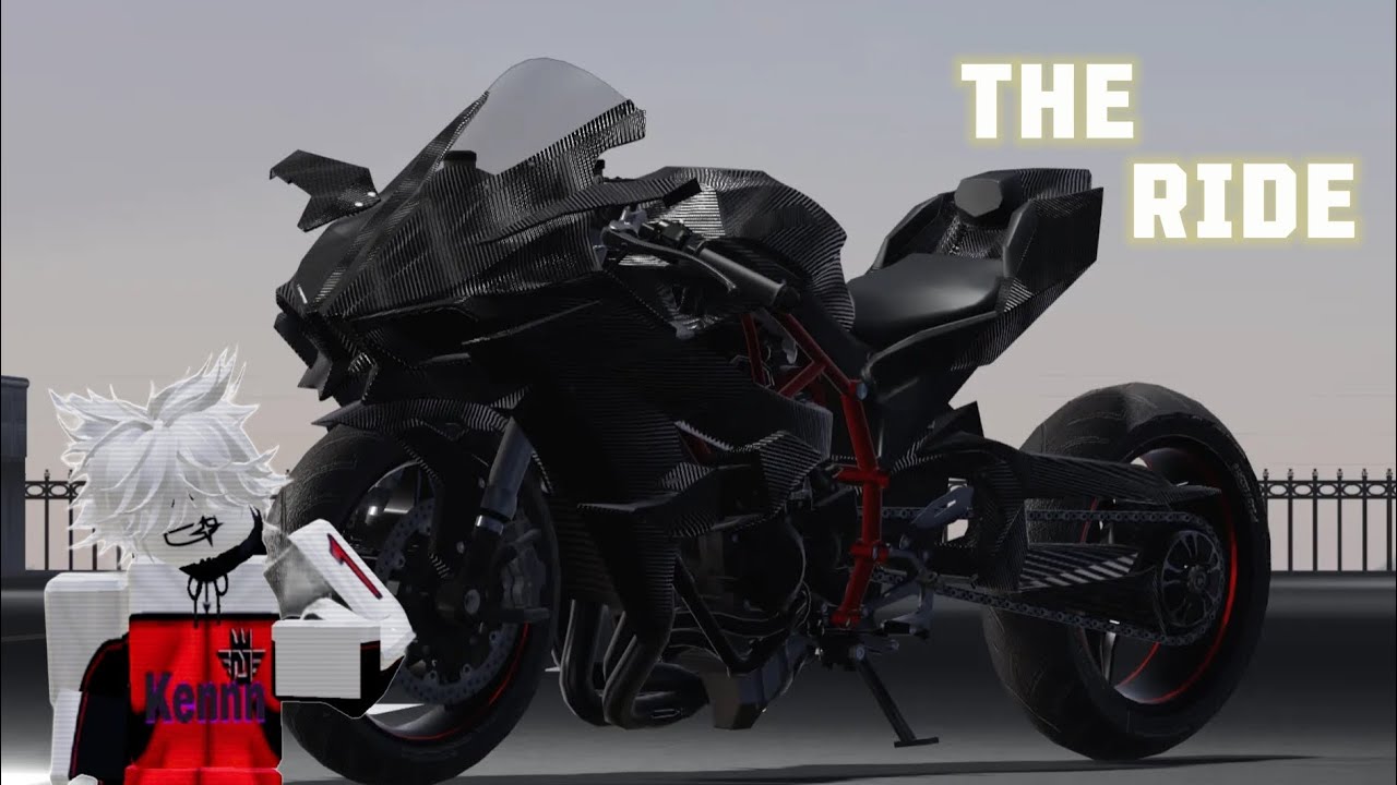 ROBLOX | THE RIDE | REVIEWING KAWASAKI NINJA H2R DRAG BIKE EDITION | EXCLUSIVE BIKE | ROBUX: 1,850