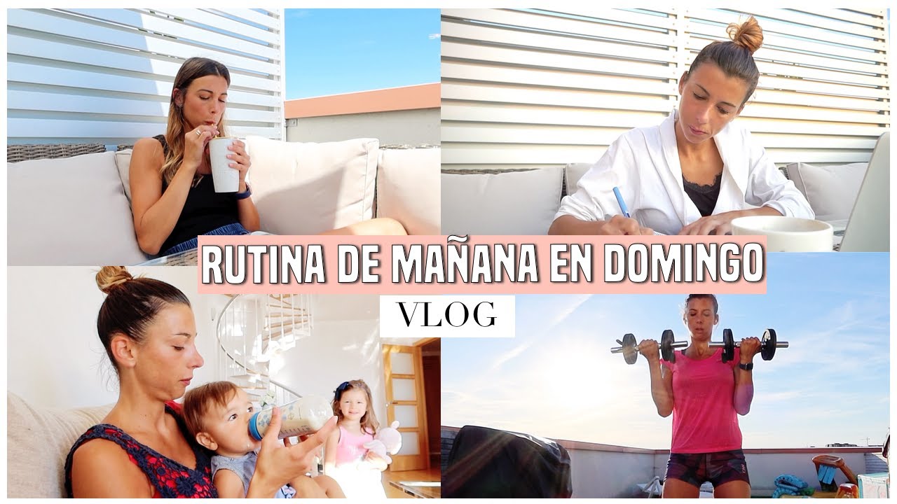 NUEVA RUTINA de MAÑANA en VERANO 🌞 DOMINGO 📆 Organizo la semana en casa y trabajo ⏰ con dos hijos