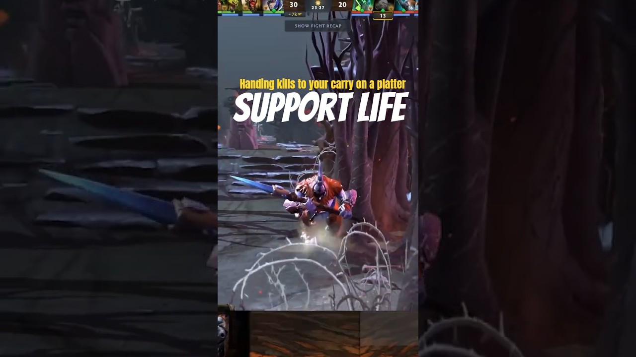 Handing kills on a platter to your carry | Soft Support Magnus | DOTA2 