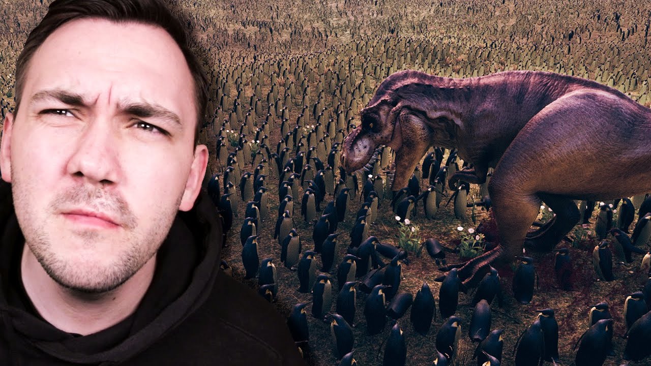 Kan 1 T-Rex Drepe 10 000 Pingviner?