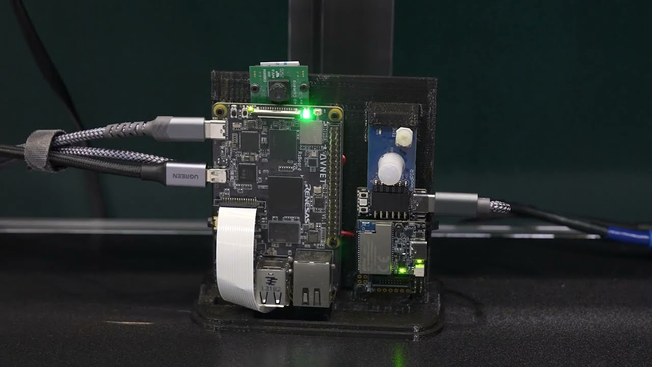 Avnet Demonstration of the RZBoard V2L for Energy-efficient AI Acceleration with the Renesas RZ/V2L