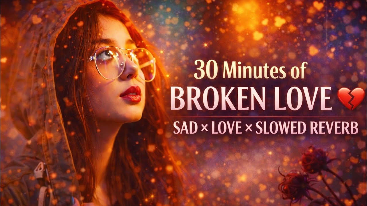 30 Minutes of Broken Love 💔 | Sad × Love × Slowed Reverb