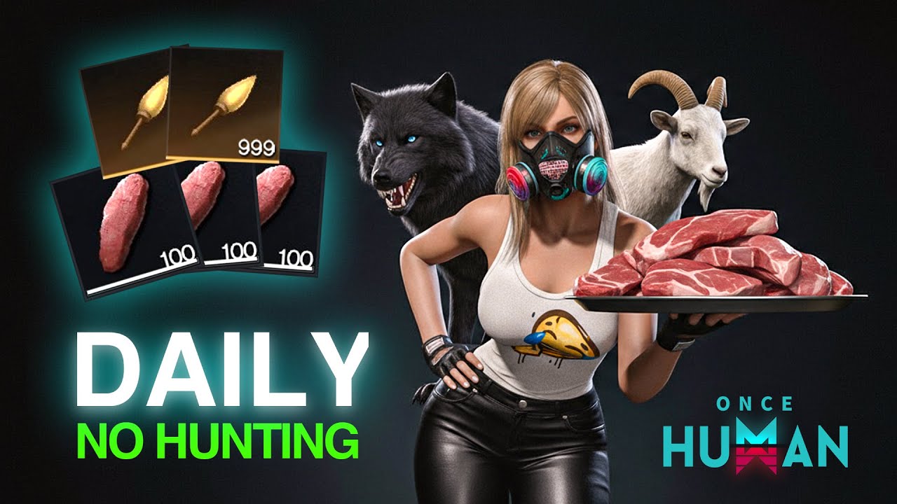 Get Dozens of Meat & Golden Wool Daily Without Hunting | Once Human