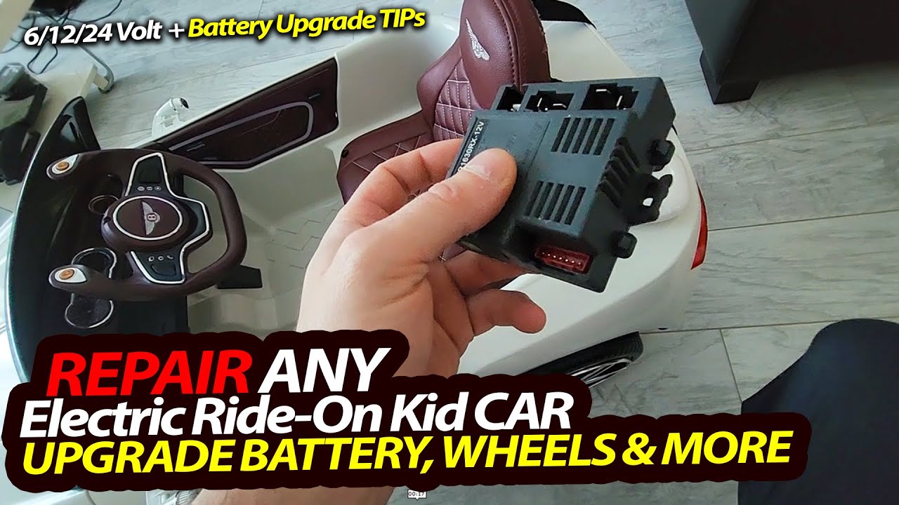 FIX power Wheels controller - Ride On Car Fix and Battery Upgrade Tips - Power Wheels Repair
