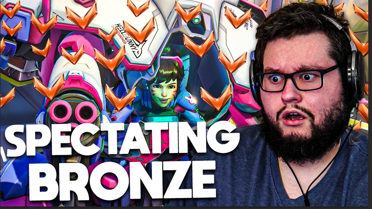 I Spectated One Of The Most Fearless Bronze DVA Players In Overwatch