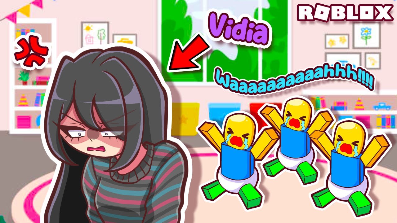 Vidia Works at a Daycare!!! (She's not loving this...) | Roblox | Twilight Daycare