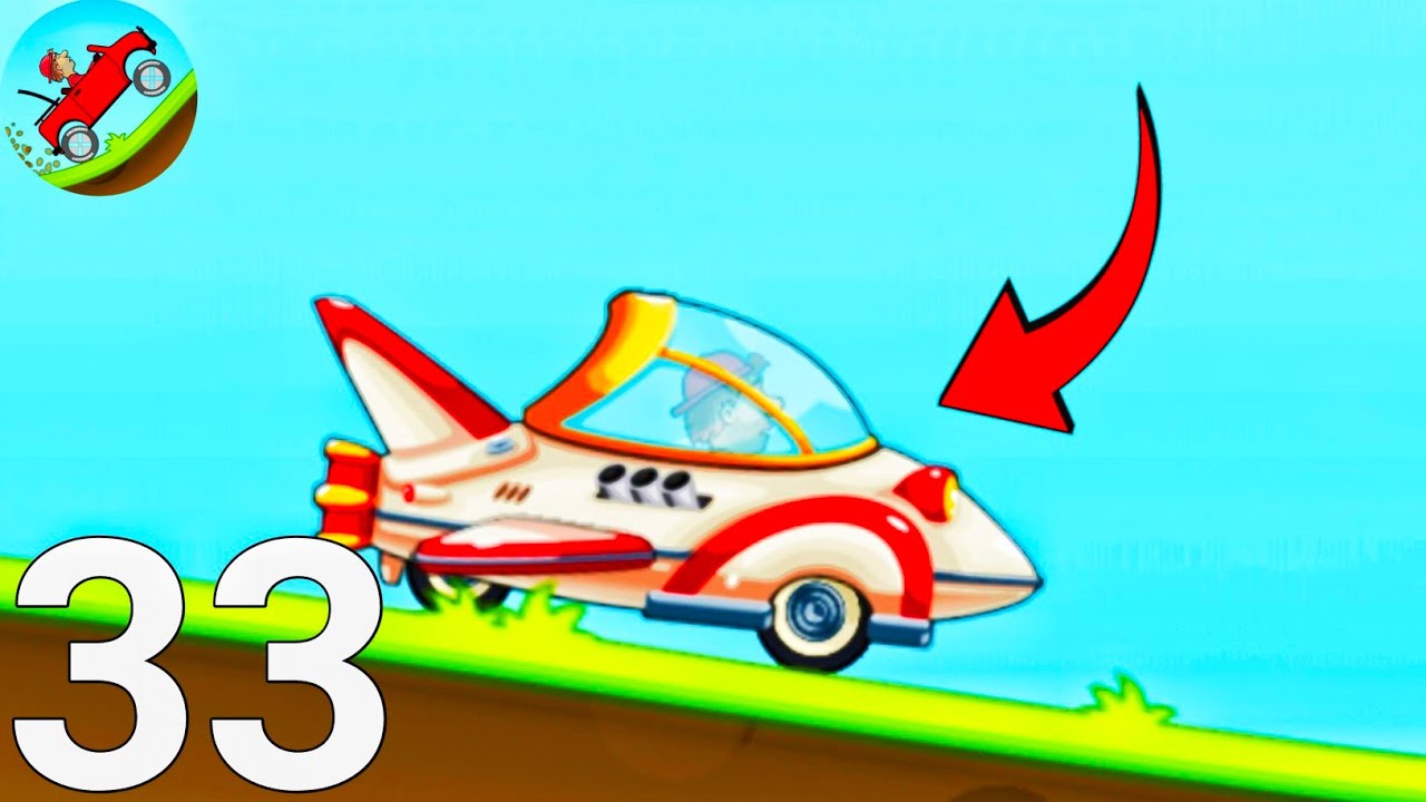 🔥 Hill Climb Racing Part 33 🚀 The Rocket Gameplay | iOS & Android