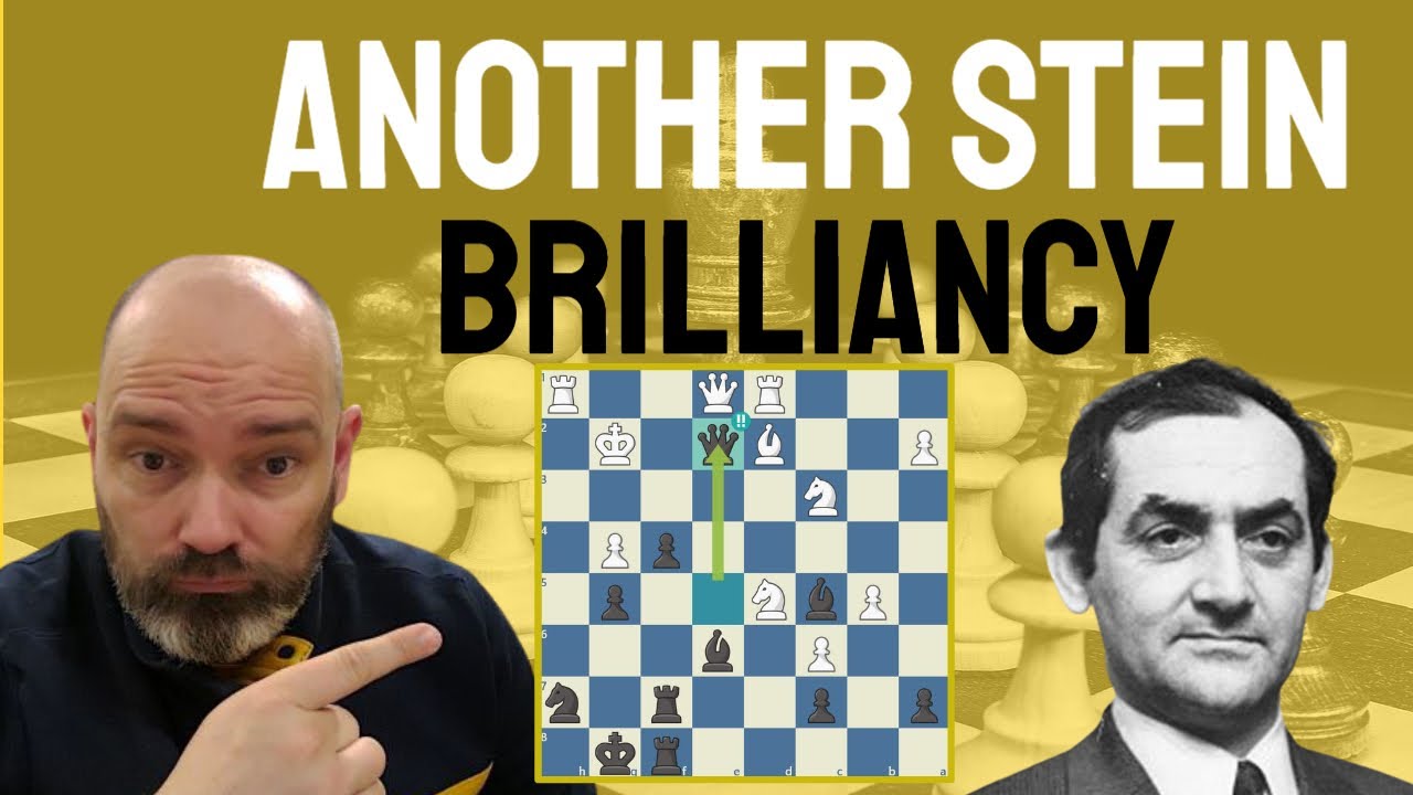 Another Brilliant Chess Move by Leonid Stein