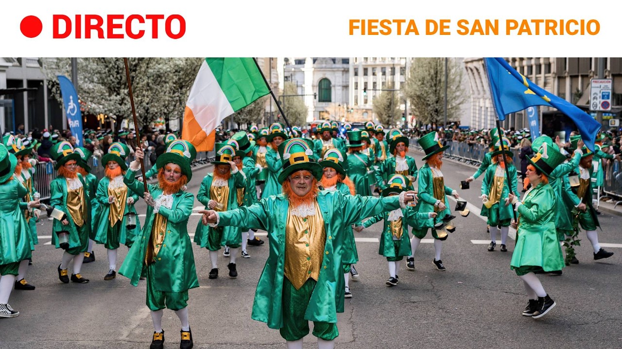 DIRECTO |DUBLÍN celebra SAN PATRICIO con MÚSICA y COLOR |RTVE Noticias