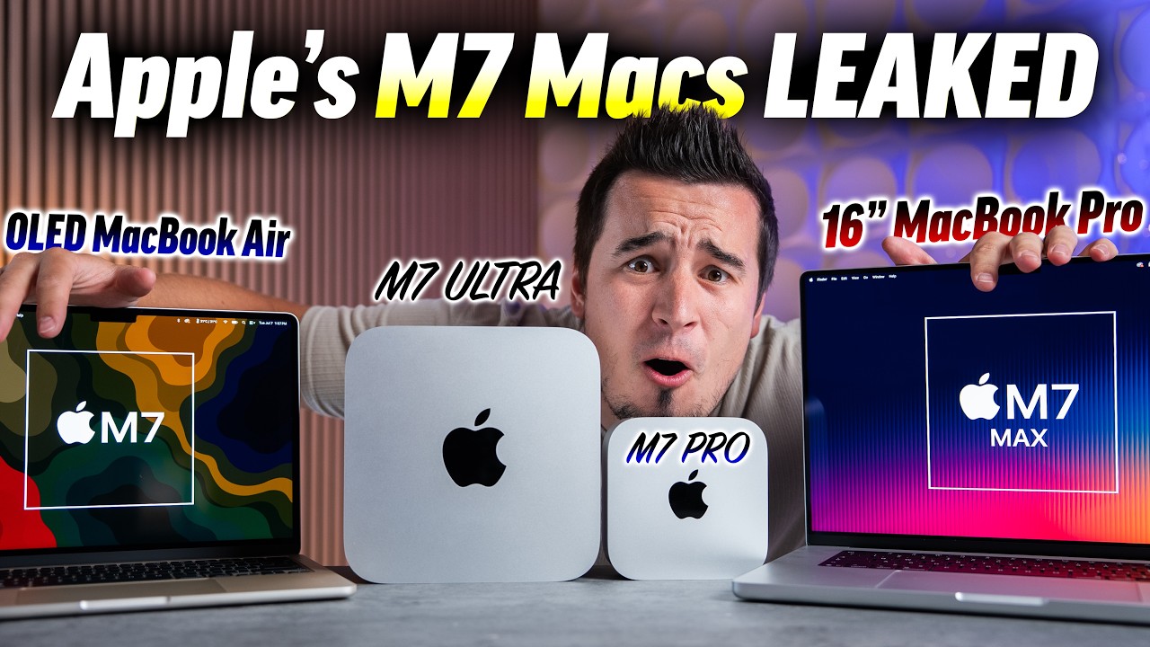 Почему Apple ТОРОПИТСЯ с выпуском Mac на чипах M7 &mdash; Windows PC конец