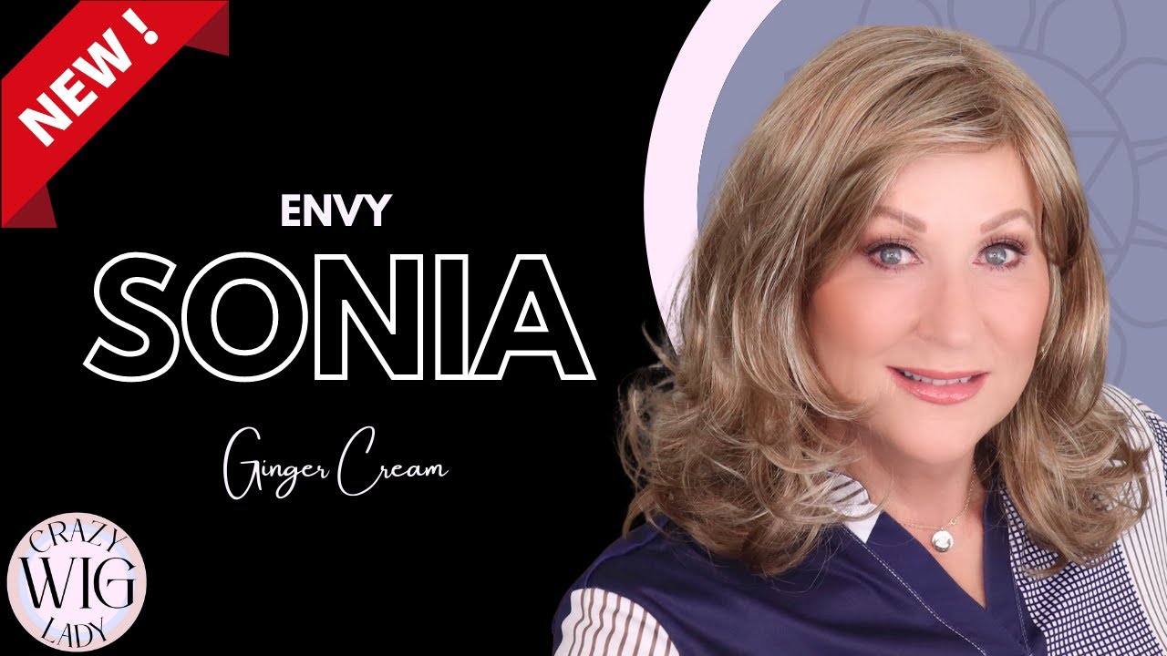 Envy SONIA Wig Review | GINGER CREAM | NEW STYLE | Long Wavy Style!
