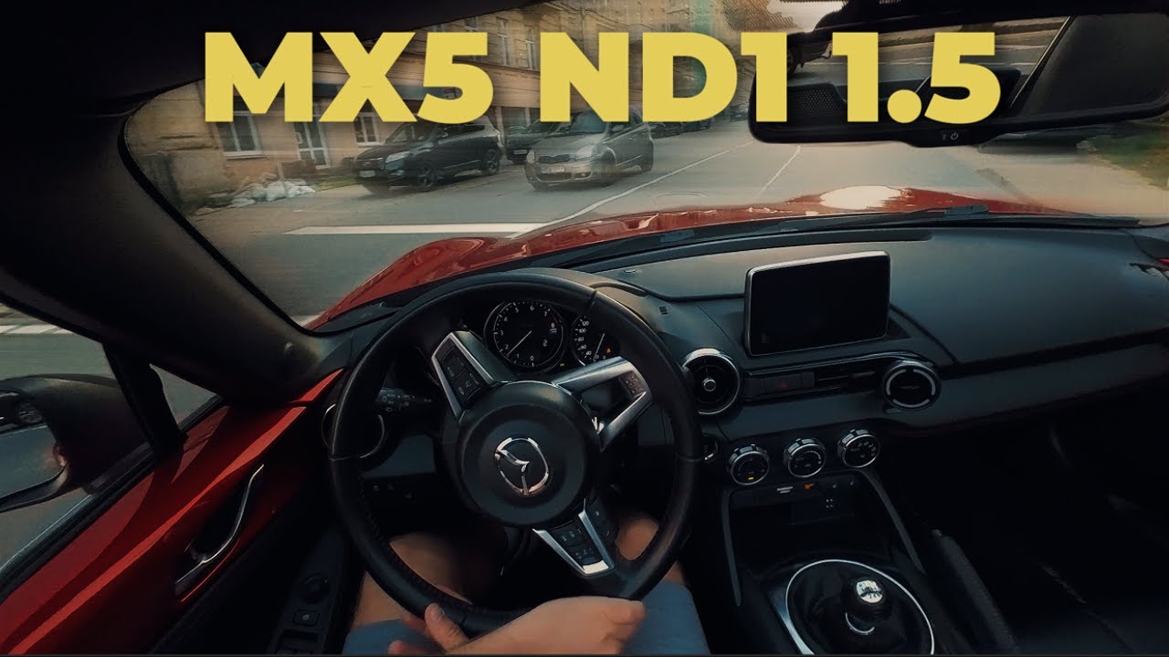 Mazda MX-5 ND 1.5 POV Drive | City Cruise in Miata ND1