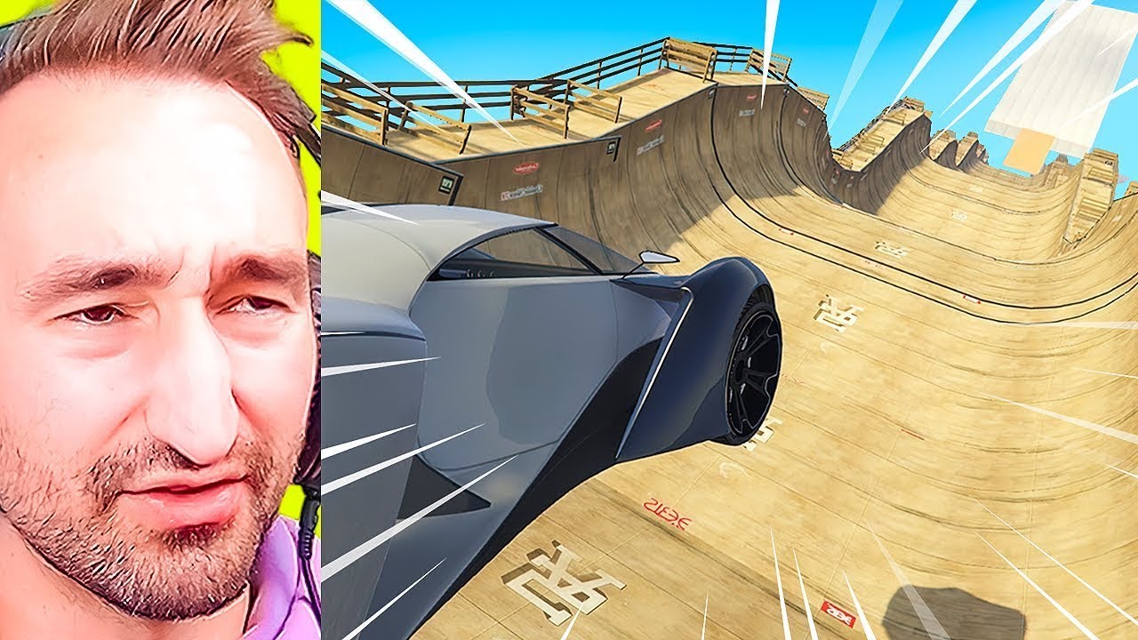 The Most HILARIOUS Mega Ramp in GTA 5