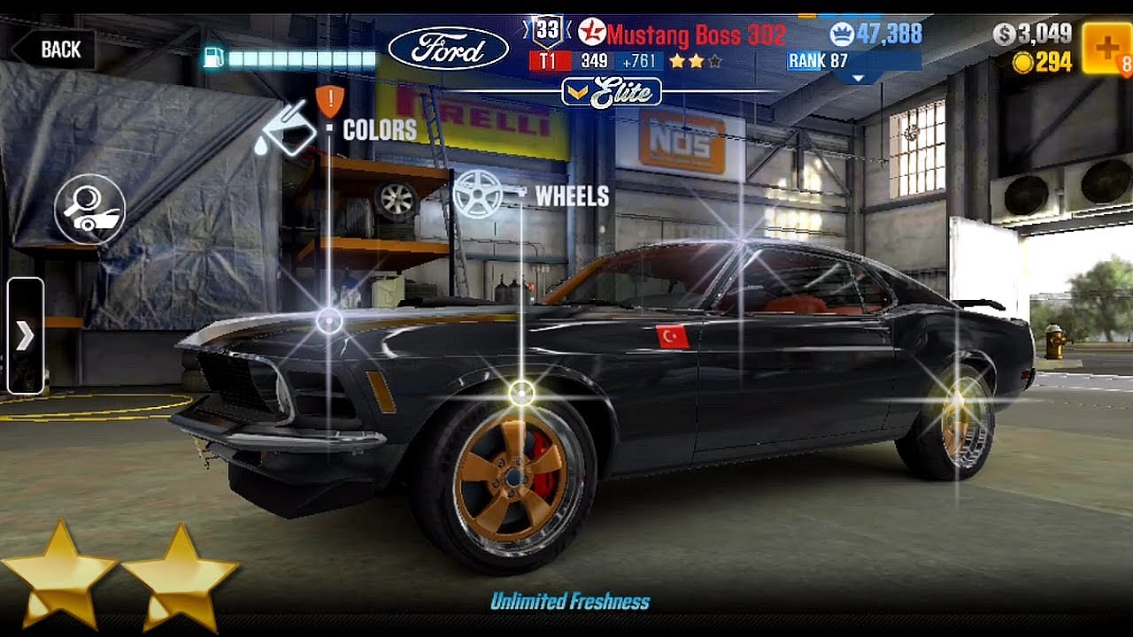 CSR Racing 2 - Legends bölümü ve garajdaki efsane arabalar