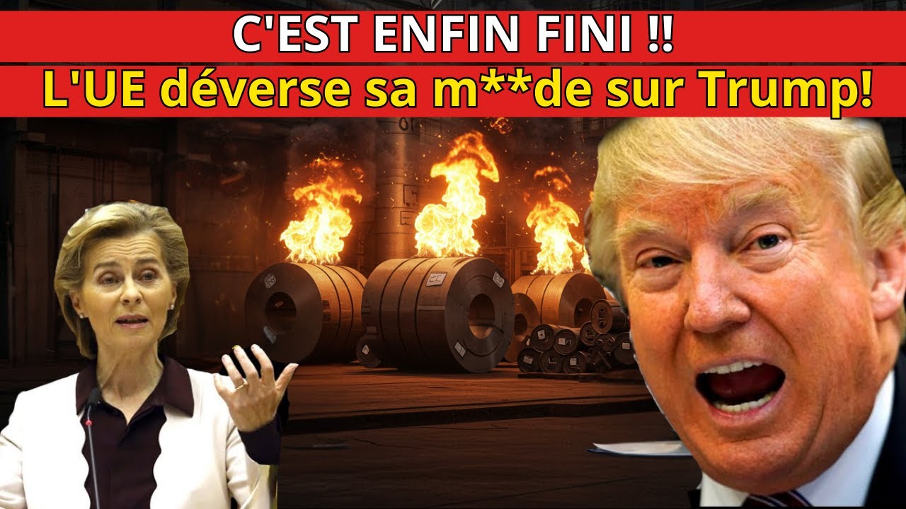 La d&eacute;cision audacieuse de l'UE a surpris les &Eacute;tats-Unis : Une b**be brutale contre TRUMP !