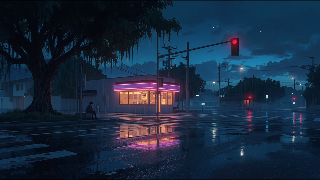 Tokyo Rain Nights 🌧️ | Rain Ambience & Deep Focus Beats