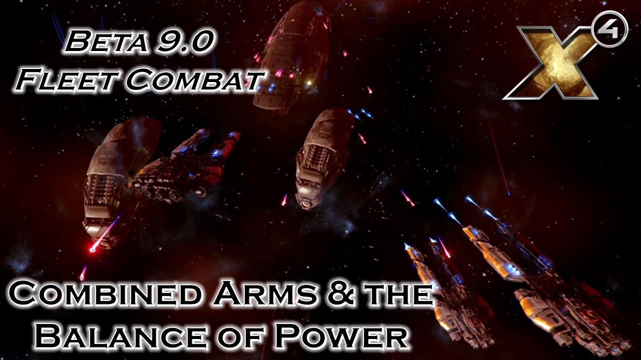 X4 Fleet Test: Combined Arms in the Empire Update [9.0 Beta]
