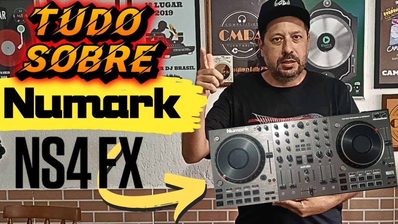 SAIBA TUDO A NS4 FX CONTROLADORA NUMARK