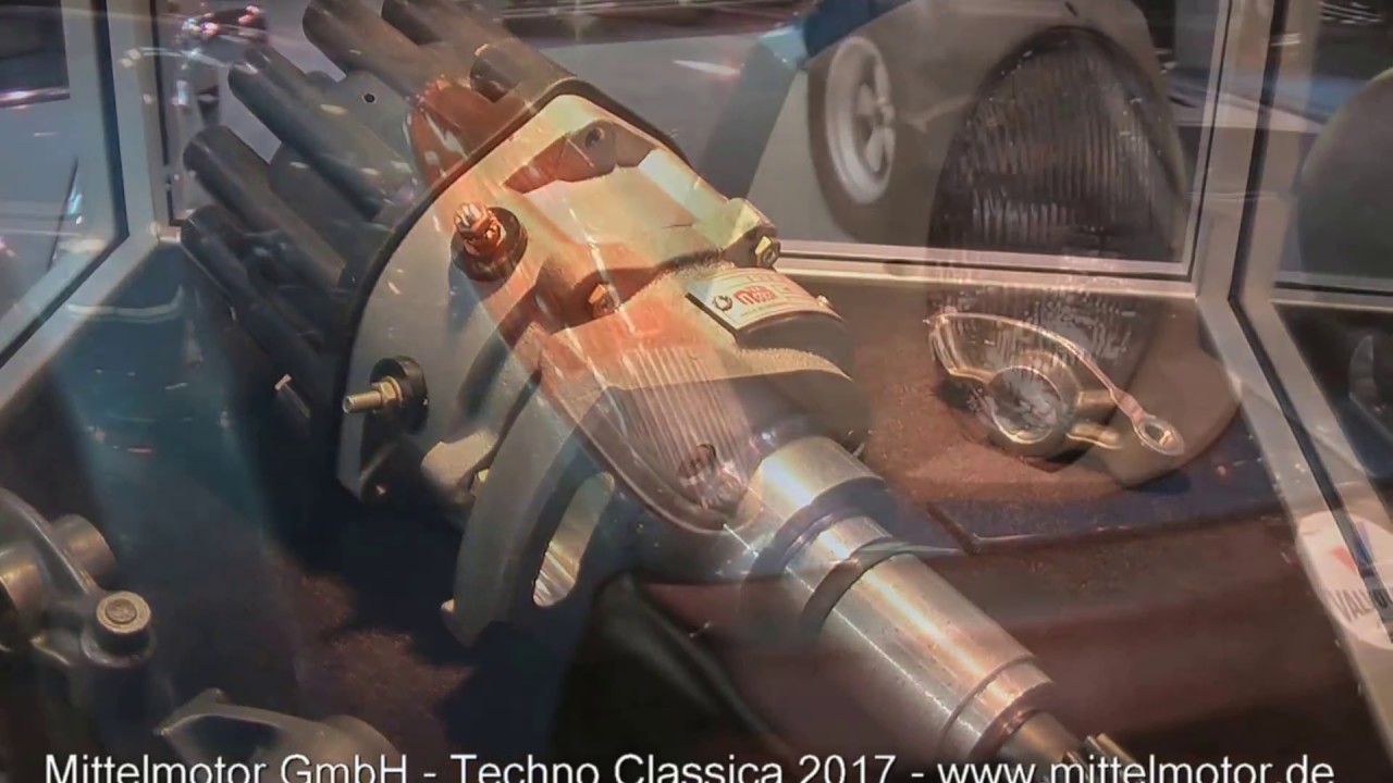 Mittelmotor auf der Techno Classica 2017 in Essen