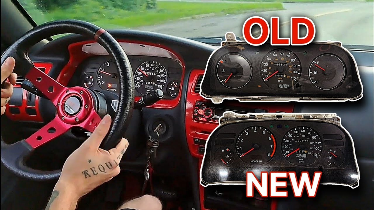 Corolla gets a Tachometer! - Gauge cluster swap