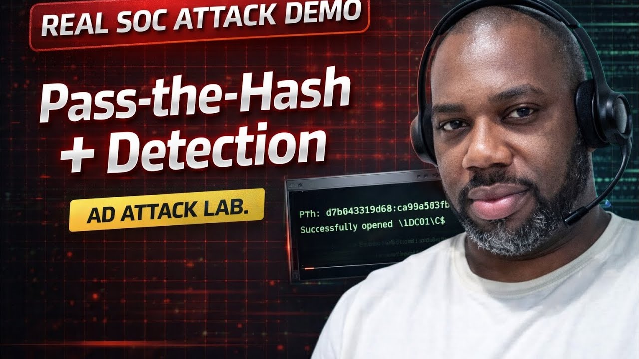 Pass-the-Hash Attack and Detection in Microsoft Sentinel | SOC Lab Episode 2