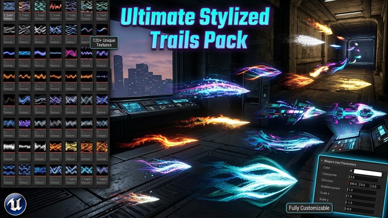 Ultimate Stylized Trails Package 420+ #DailyAssets