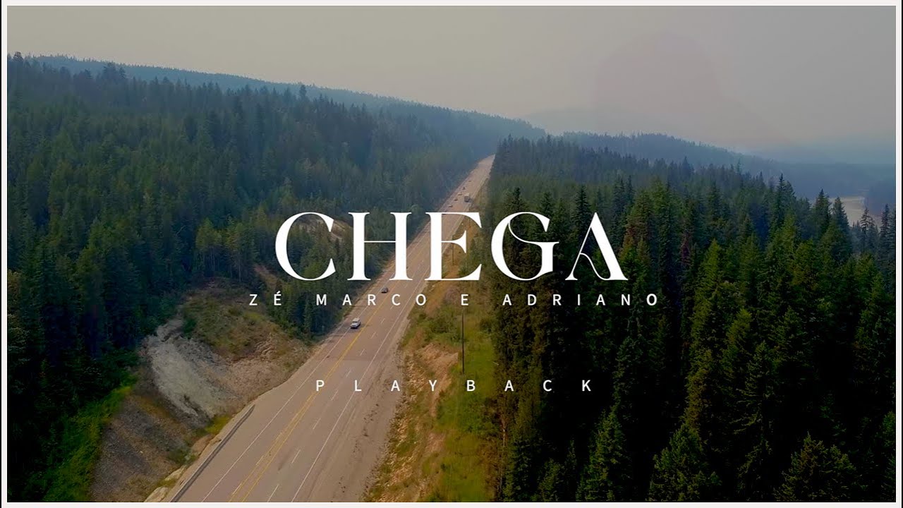 Chega - Zé Marco E Adriano - Playback Com Letra (Music LETRA ® Oficial Gravadora Belém)