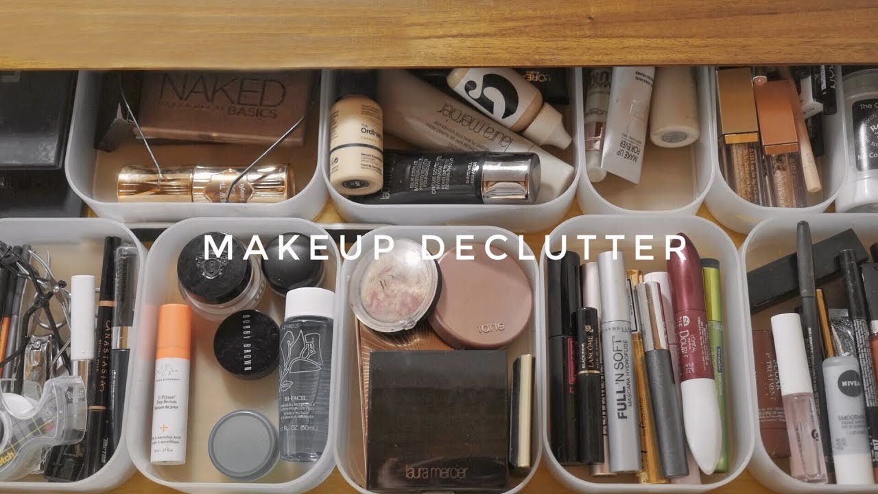 HUGE MAKEUP DECLUTTER & ORGANIZATION