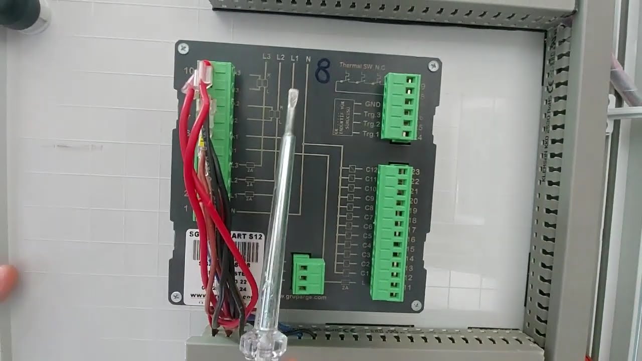 Reaktif Güç Kontrol Röleleri - Entes - Grup Arge- Tense Reactive Power Controllers