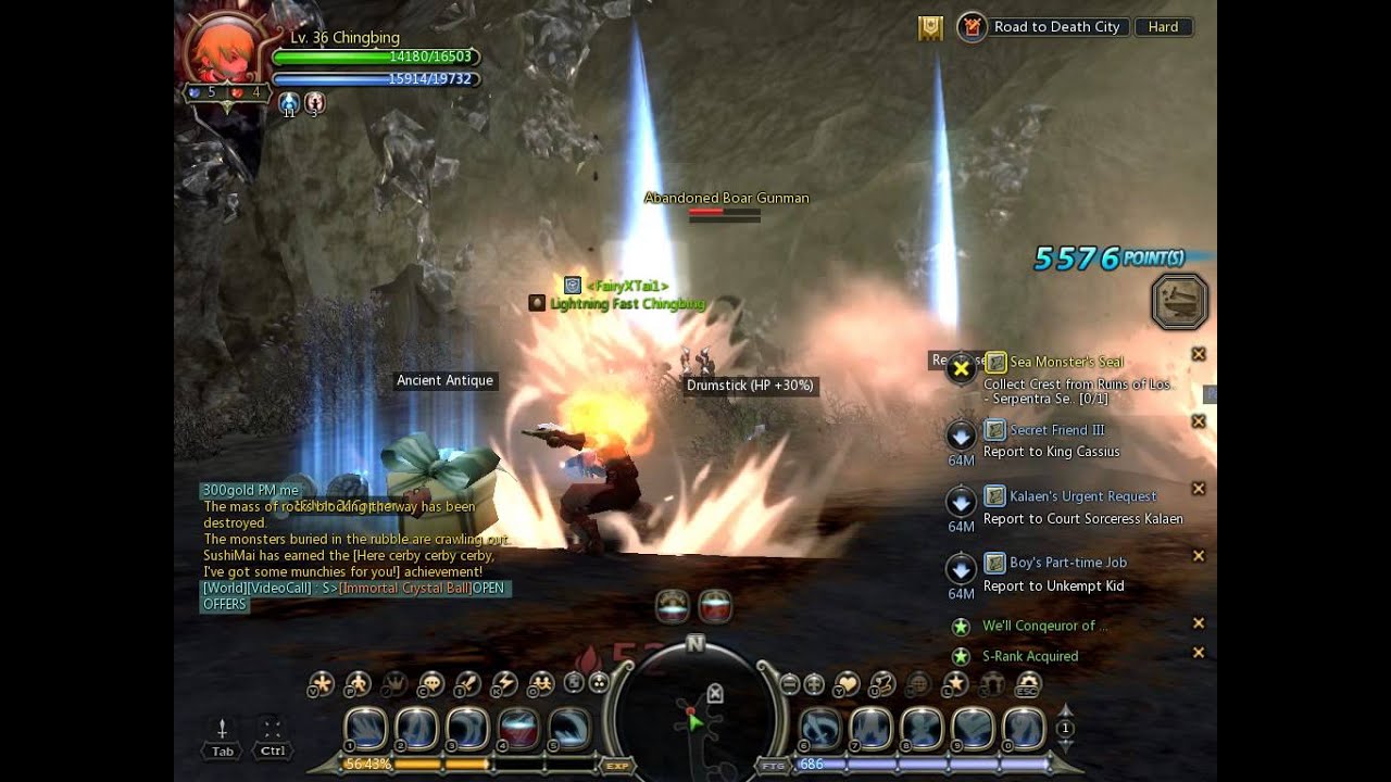 Dragon nest semi magic swordmaster