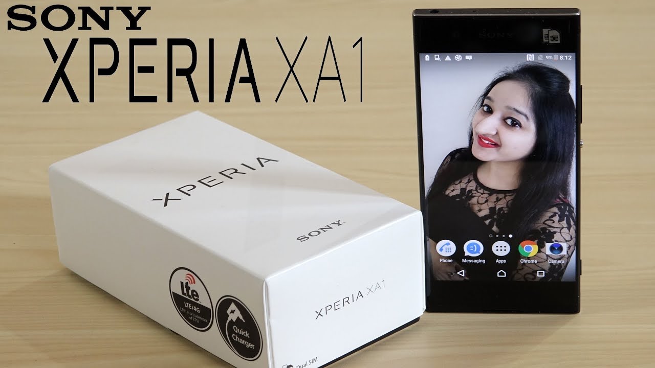 Sony Xperia XA1 Unboxing & Overview- In Hindi