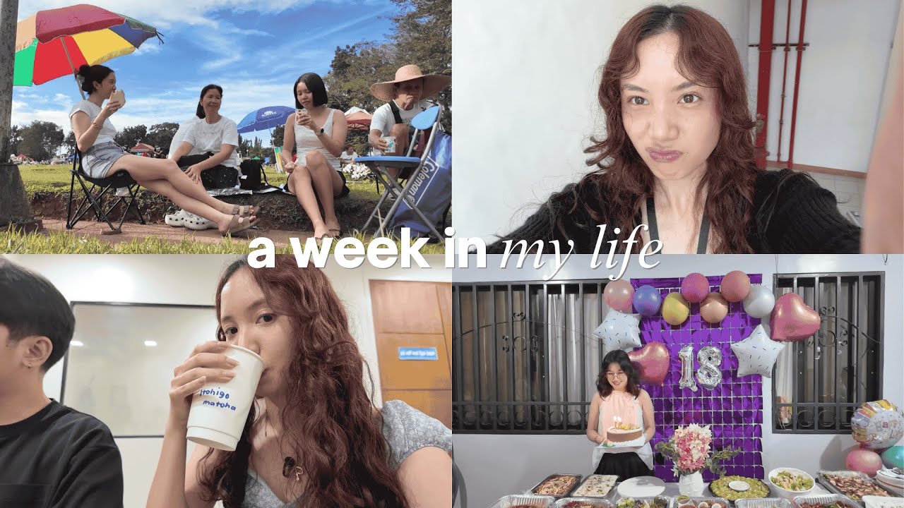 a week in my life ⟡ grwm, attended a birthday party & more!