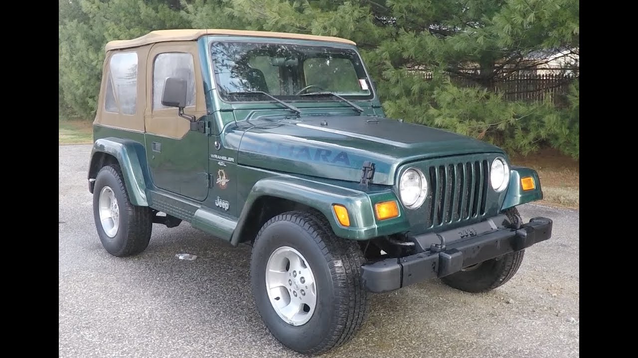 1999 Jeep Wrangler TJ Sahara Edition 4X4|P10742M