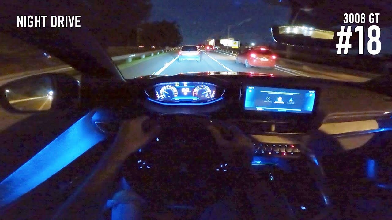 POV Drive (Night) #18 | Peugeot 3008 GT Pack 2022